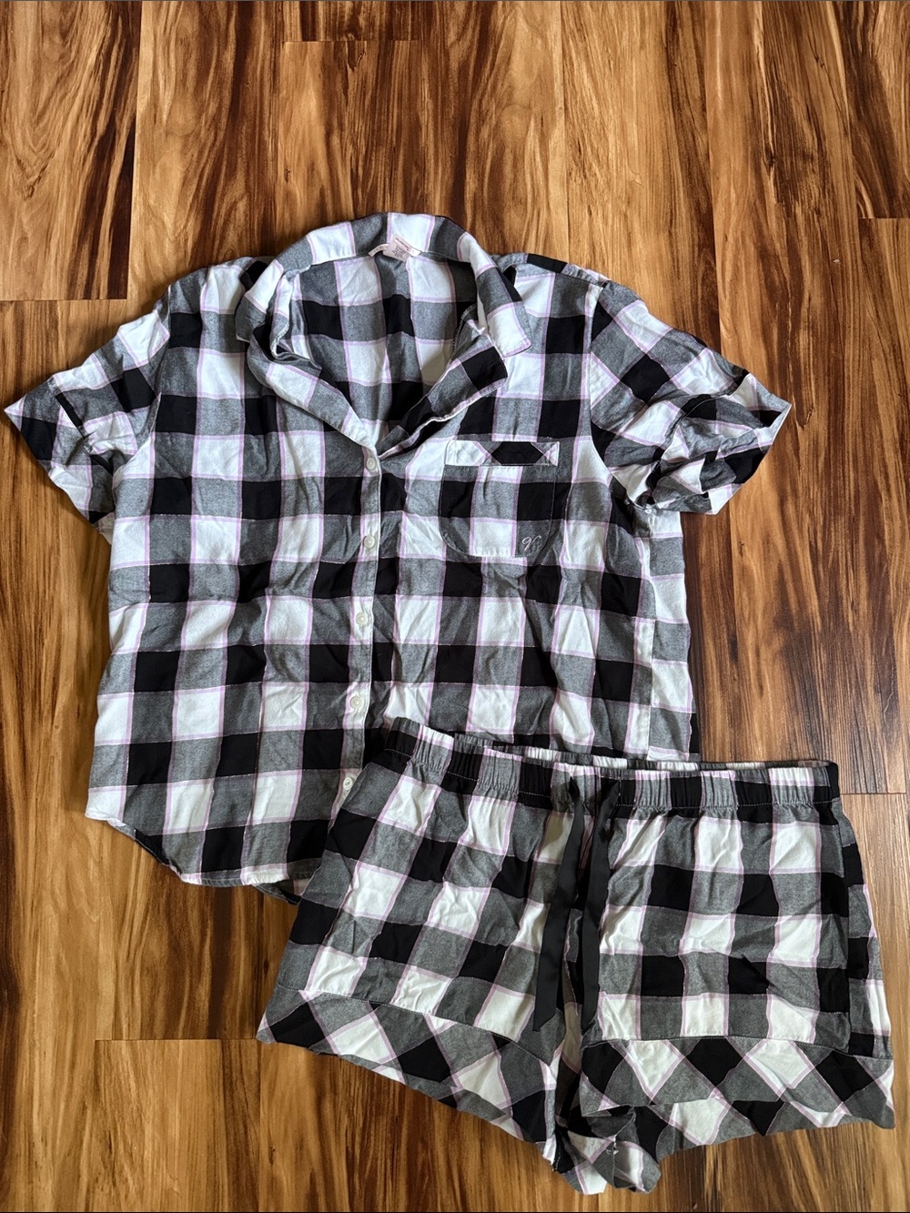 Victoria’s Secret Matching Plaid Pajama Set